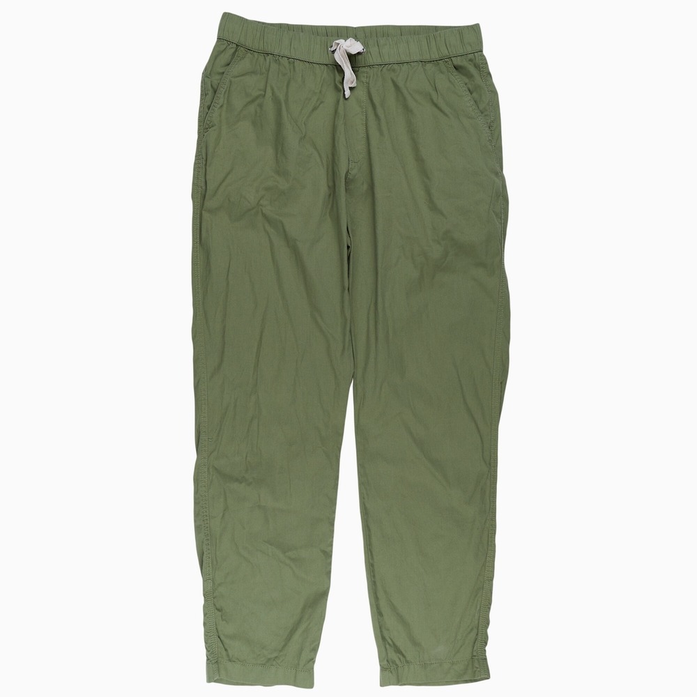 Pact Coastal Pants Women Large Green Excellent Organic Cotton Joggers
